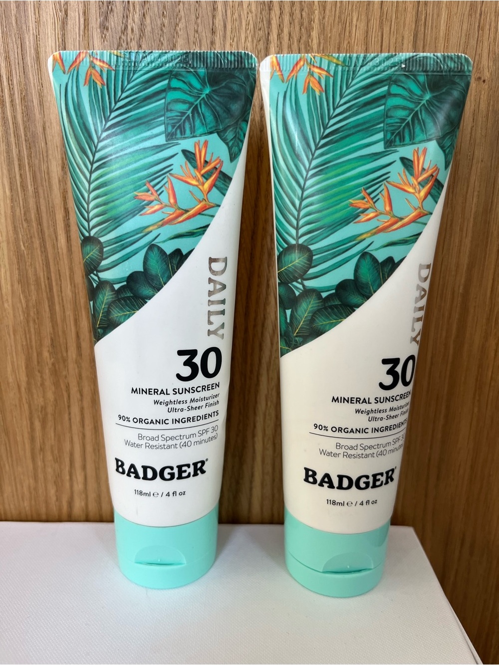 Badger Sunscreen 30 set of 2